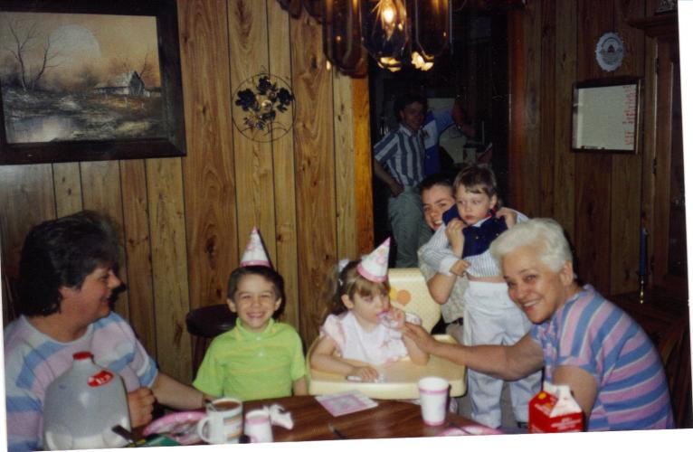 nikki's Birthday Party With Aunti Rosie,Tommy,Micheal,Daddy(John),Matty@Eleiane the gangs all here lets have cake